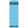Rückenschild selbstklebend, kurz/breit, blau, Inhalt: 10 Stück, Maße: 61,5 x 192 mm