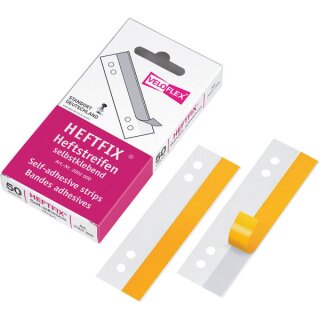 Heftstreifen VELOFLEX HEFTFIX 105 mm – 50 Stück