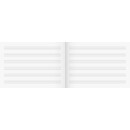 BRUNNEN Notenheft A5 quer Lineatur 14 - 8 Blatt, 6 Systeme