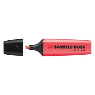 Stabilo Textmarker BOSS Original 2-5mm rot nachfüllbar