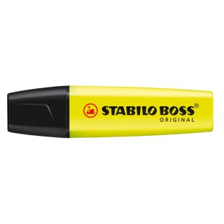 Stabilo Textmarker BOSS Original 2-5mm gelb nachfüllbar