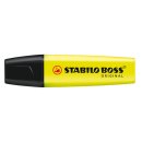 Textmarker Stabilo Boss Original 2-5mm gelb nachf&uuml;llbar