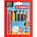 Multitalent-Stift STABILO woody 3 in 1, im 6er Etui,...