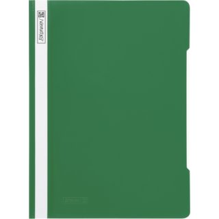 Schnellhefter aus PP mit transparentem Vorderdeckel grün (Fb.50)