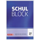 BRUNNEN Schulblock A4 liniert Lineatur 27, 50 Blatt