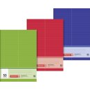 Brunnen Vokabelheft A5 32Blatt Glanzkarton,  Lineatur 53