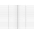 Brunnen Vokabelheft A5 32Blatt Glanzkarton,  Lineatur 53