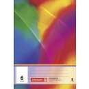 Brunnen Schulheft A5 "Regenbogen" Lin.  6 16 Blatt