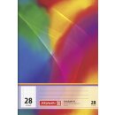 Brunnen Schulheft A5 "Regenbogen" Lin. 28 16 Blatt