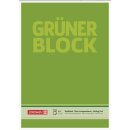 BRUNNEN Der Grüne Block A4 unliniert, 50 Blatt, 60 g/m²