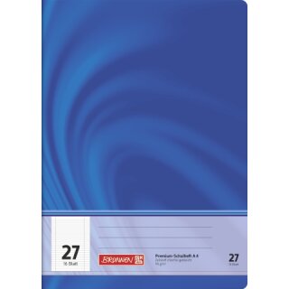 BRUNNEN Vivendi Premium Schulheft A4 Lineatur 27 - 16 Blatt, 90 g/m²