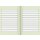 Brunnen Schulheft A5 Premium "Vivendi" Lin. 1 16 Blatt  90g/m² farbig hinterlegt