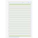 Brunnen Kieserblock A4 Lin2, 50 Blatt