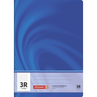 BRUNNEN Vivendi Premium Schulheft A4 Lineatur 3R - 16 Blatt, 90 g/m²