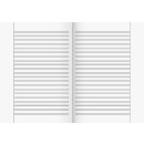 BRUNNEN Regenbogen Schulheft A4 Lineatur 3R - 16 Blatt