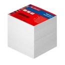herlitz Zettelklotz weiß 9 x 9 x 9 cm, 700 Blatt