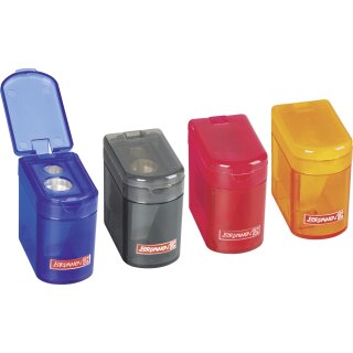 BRUNNEN Klicki Doppel-Dosenspitzer, transparent