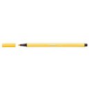 Fasermaler Pen 68 gelb, Kappe aufsteckbar,...