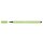 Fasermaler Pen 68 hellgrün, Kappe aufsteckbar, Strichstärke: 1,4 mm, Tinte auf Wasserbasis, geruchsneutral