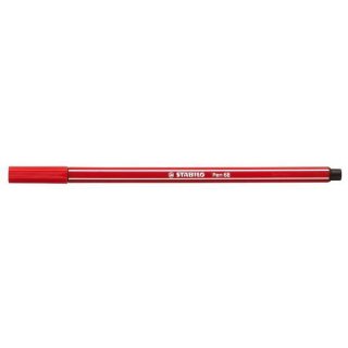 Fasermaler Pen 68 karmin, Kappe aufsteckbar, Strichstärke: 1,4 mm, Tinte auf Wasserbasis, geruchsneutral