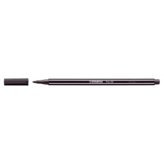 Fasermaler Pen 68 schwarz, Kappe aufsteckbar, Strichstärke: 1,4 mm, Tinte auf Wasserbasis, geruchsneutral
