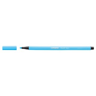 Stabilo® Pen 68 Premium-Filzstift, Fasermaler neon blau 68/031