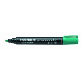 Lumocolor permanent marker. 2 mm Rundspitze, nachfüllbar, grün