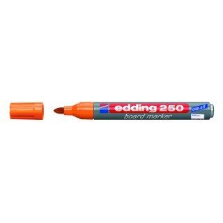 Edding 250 Whiteboardmarker Rundspitze 1,5-3mm, orange