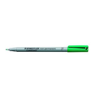 Folienschreiber, 0,6 mm, wasserlöslich, nachfüllbar, grün