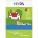 Tonpapierblock HEYDA A4 130 g/m² 20 Blatt in 10...
