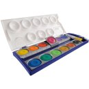Pelikan Deckfarbkasten K12,12 Farben +1 Tube Deckweiß