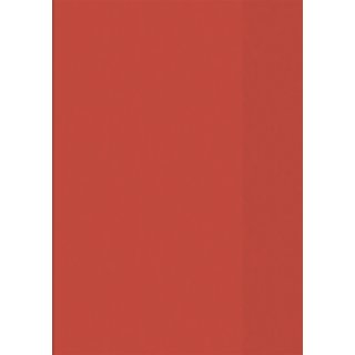 Brunnen Hefth&uuml;lle A5 transparent, Folie, Farbe.:20 = rot