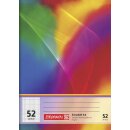BRUNNEN Regenbogen Schulheft A6 Lineatur 52 - 24 Blatt