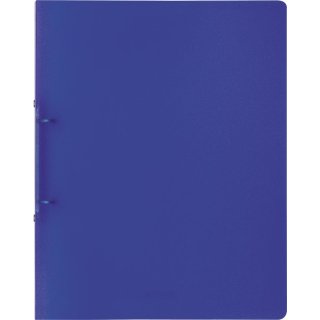 Ringbuch, Pr&auml;sentationsringbuch FACT! , A4 (25 x 31,5cm) 2,5 cm R&uuml;ckenbreite,  2-Ring Mechanik, Fb.: (30) blau