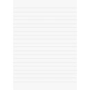 BRUNNEN Briefblock A5 liniert, 50 Blatt, 70 g/m²
