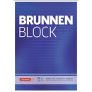 BRUNNEN Briefblock A4 liniert, 50 Blatt, 70 g/m²