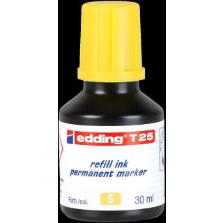 e-T25 refill ink perm. marker gelb