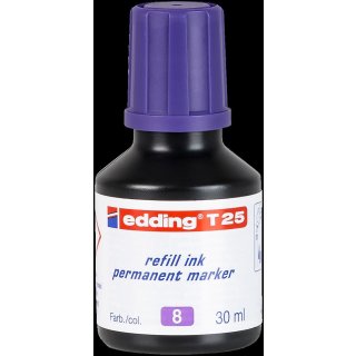 Edding T25 Nachfülltusche  (30ml) , refill ink, permanent  violett