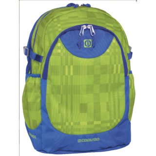 CEEVEE Backpack EATON Horizon, Schulrucksack 30 Liter green/blue