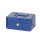 Geldkassette 200x170x90mm blau Sicherheitszylinderschloss mit 2
