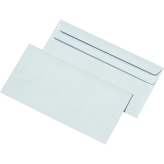 Briefumschläge DIN lang ohne Fenster selbstklebend 25er Pack