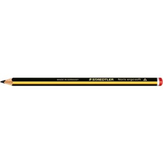 Bleistift Noris ergosoft Jumbo 153 2B mit rutschfester Soft-Oberfläche