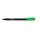 Folienschreiber, permanent, 0,6 mm, nachfüllbar, grün