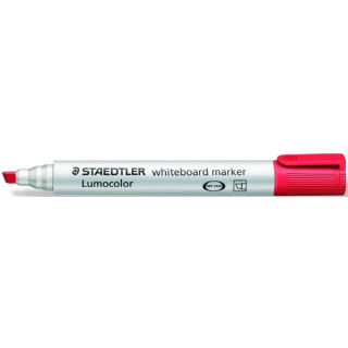 whiteboard marker Lumocolor, Keilspitze 2 - 5 mm, nachfüllbar, rot