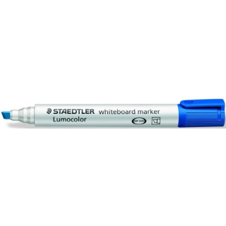 Whiteboardmarker Lumocolor blau Keilspitze 2-5 mm, nachfüllbar