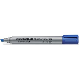 Lumocolor Flipchart marker, Keilspitze 2-5 mm, blau