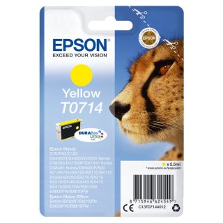 Epson T0714 Tintenpatrone  yellow