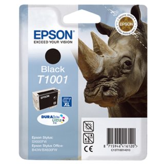 Epson T1001 Tintenpatrone schwarz, 995 Seiten ISO/IEC 24711, Inhalt 25,9 ml