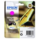 Epson 16XL Tintenpatrone magenta XL, 450 Seiten, Inhalt 6,5 ml