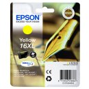 Epson 16XL Tintenpatrone gelb Inhalt: 6,5 ml, für...